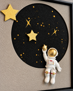 Journey to the Stars Pop Art Shadow Box and Kids Room Wall Decor items