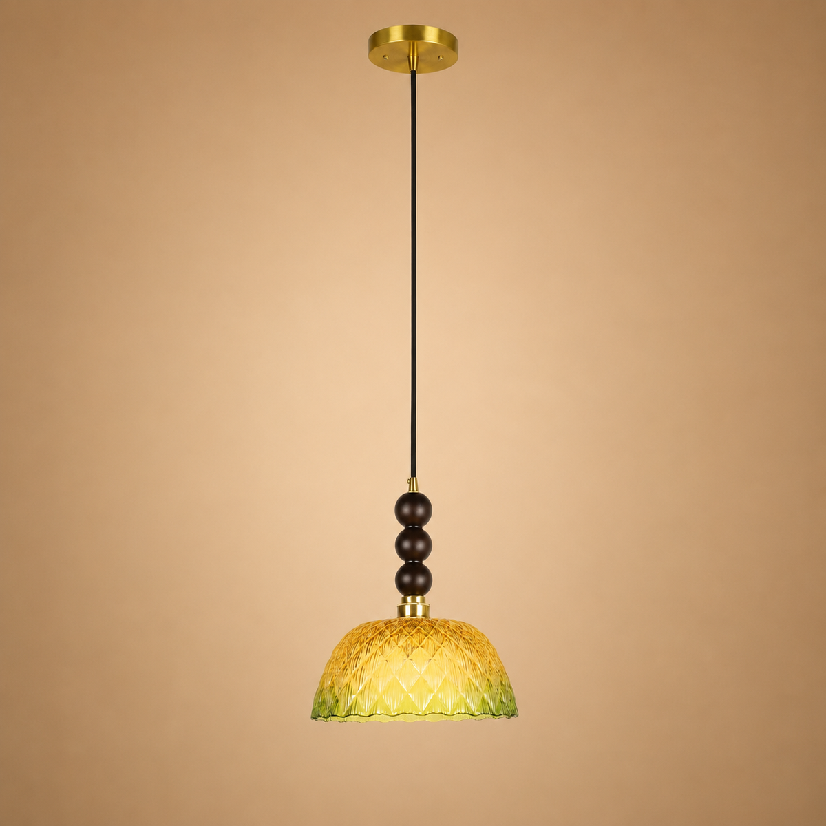 Garden Aura Pendant Light For Home  & Item  for Home Decoration - Yellow & Green