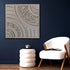 Ivory Horizons Modern Wall Art (40 x 40 Inches)