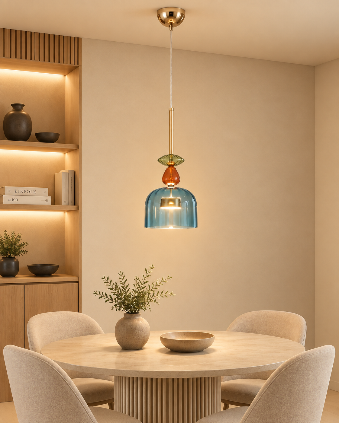 Cypress Glow Pendant Light For Home & Home Decoration Item (Italian Designer Collection)