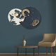 A Symphony of Metallic Wall Plates Art Panel