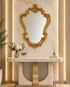 Rococo Grace Designer Wall Mirror For Home
