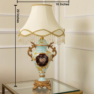 Lyrical Ember Designer Table Lamps for Living Room