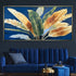 Tropical Elegance 100% Hand Painted Wall Painting & Wall Decor Item (With outer Floater Frame)