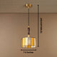 Sunrise Stripe Pendant Light For Living Room