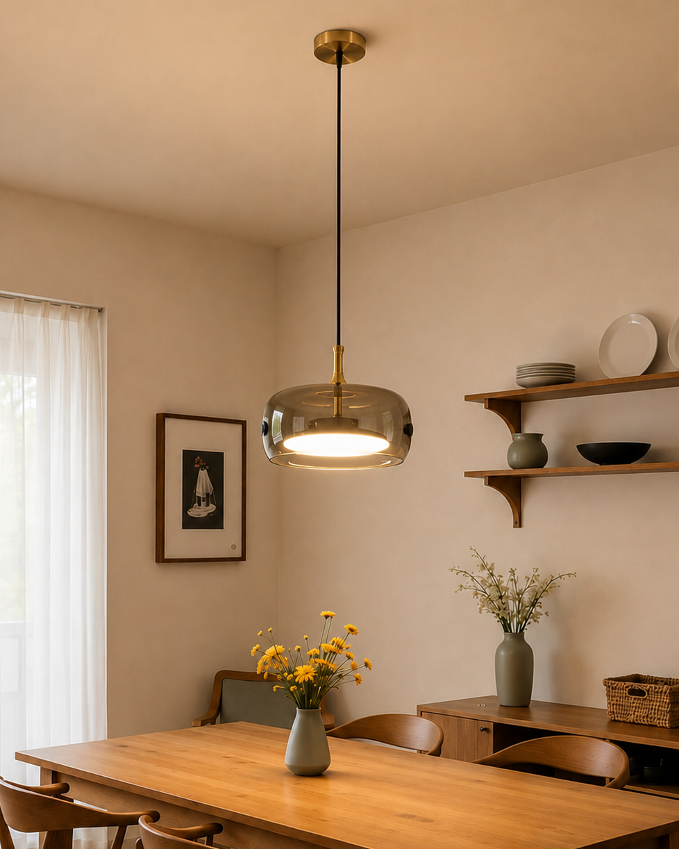 Solara Pendant Light For Living Room & Home Decoration item - Grey