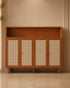 Evania Storage Cabinet and Console Table For Home