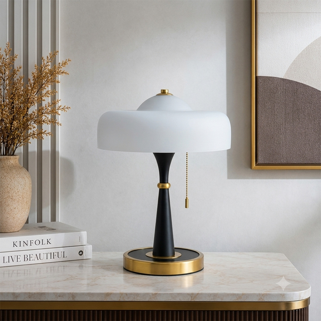 Canyon Glow Designer Table Lamps for Home (Italian Designer Collection)
