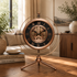 Infinite Time Journey Luxury Designer Table Clock With Moving Gear Mechanism Buy Table Clock Online (Steel Body) - Rose gold