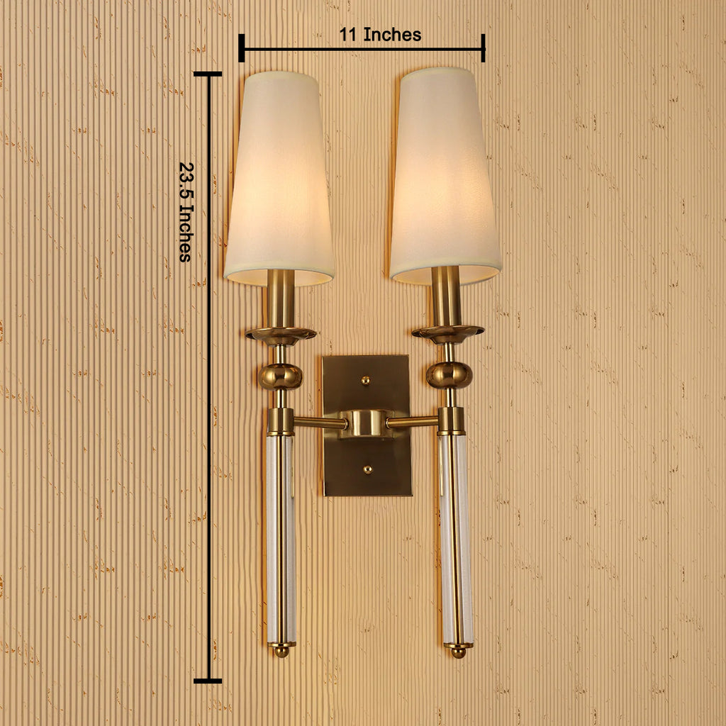 Nocturne Gallery Wall Lights for Living Room  - Double Sconce