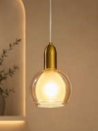 Golden Glow Hanging Ceiling Light For Living Room & Home Decoration item