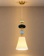 Soravina Pendant Light For Home & Item for Home Decoration - Green & Blue