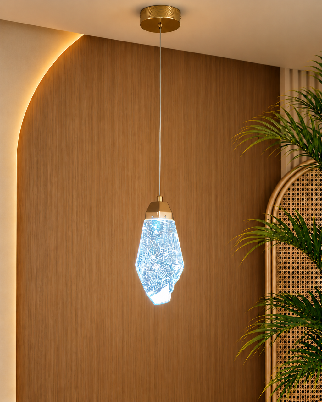 Orlisse Pendant Lamp For Home & Item for Wall Decoration - Single