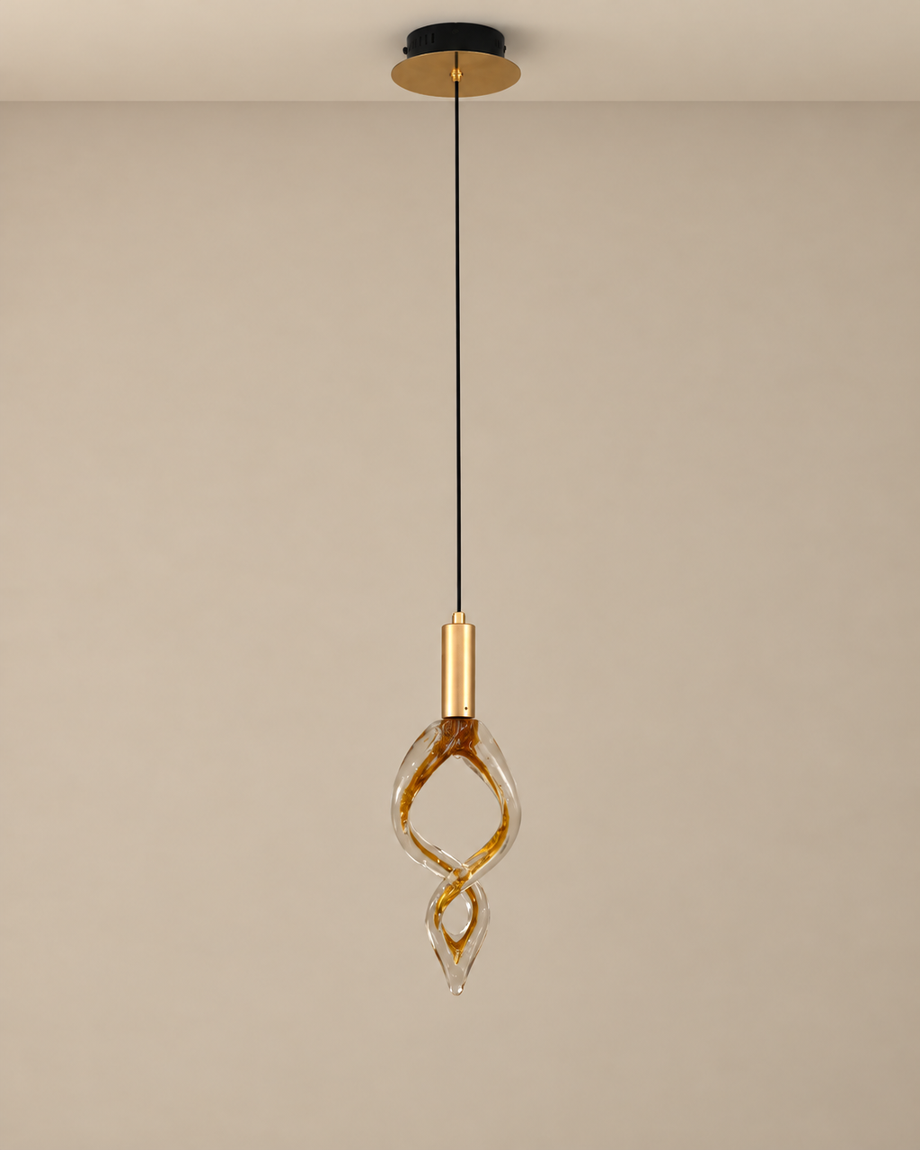Lumivelle Eternity Pendent lights for Home & Item for Home Decoration -  Amber