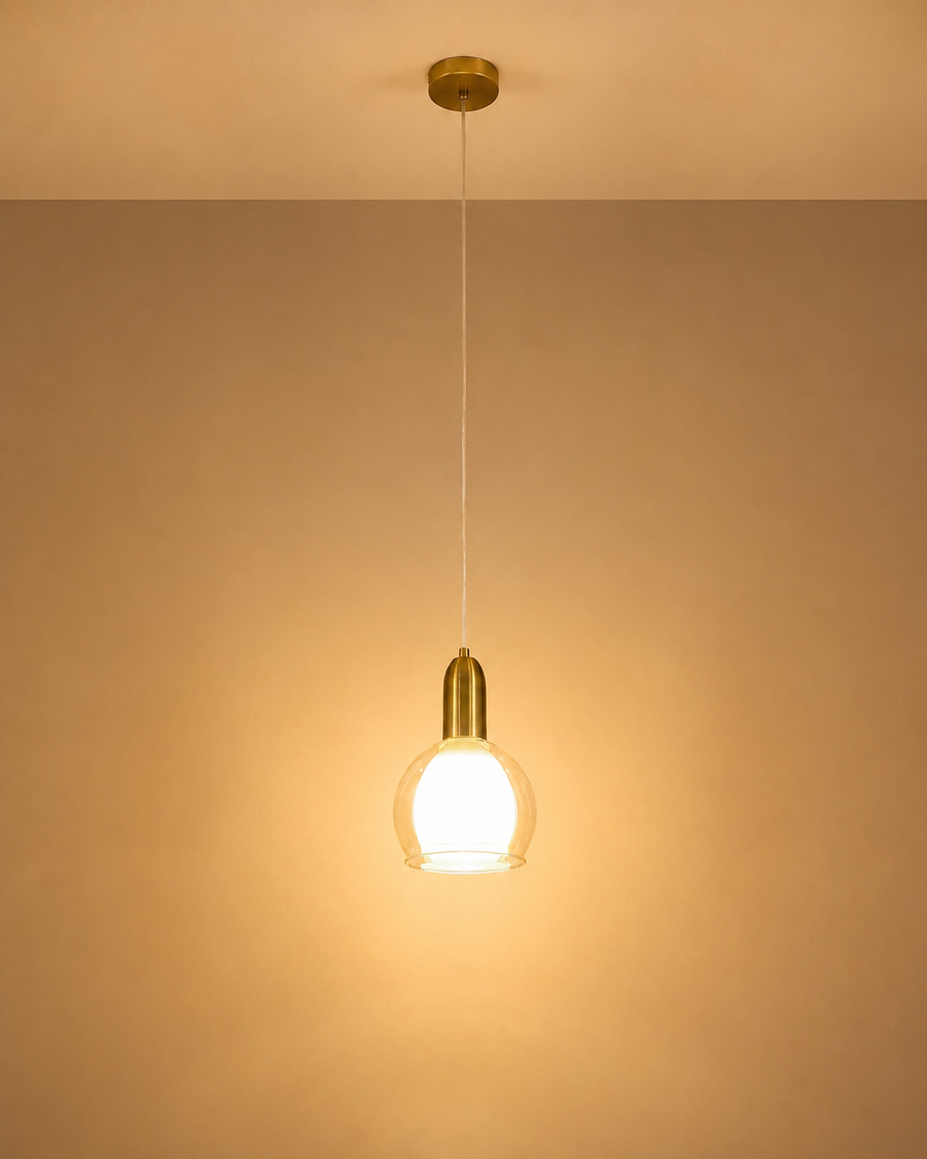 Golden Glow Hanging Ceiling Light For Living Room & Home Decoration item