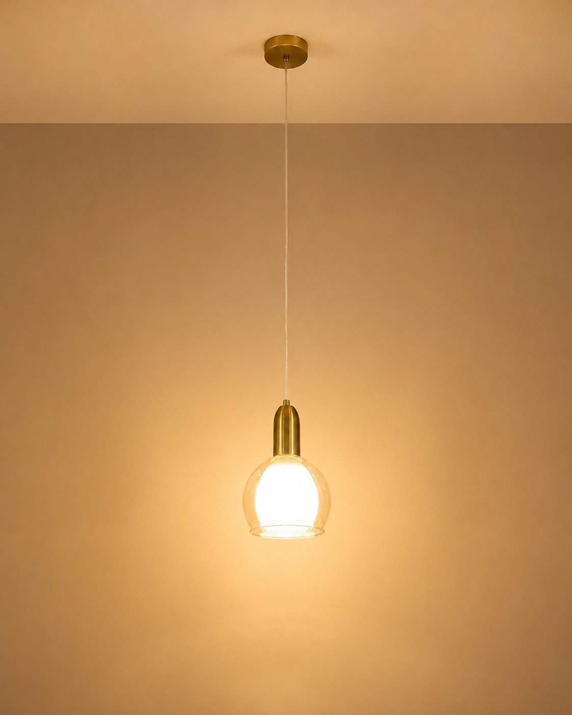 Golden Glow Hanging Ceiling Light For Living Room & Home Decoration item