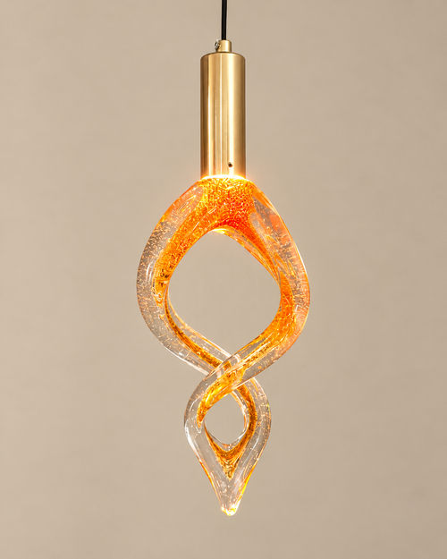 Lumivelle Eternity Pendent lights for Home & Item for Home Decoration -  Amber