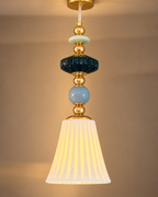 Soravina Pendant Light For Home & Item for Home Decoration - Green & Blue
