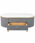 Venezia Elite Wooden Coffee Table With Drawers for Home and Item for Home Decoration