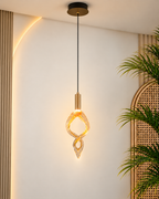 Lumivelle Eternity Pendent lights for Home & Item for Home Decoration -  Amber