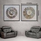 Seashell Radiance Ensemble Wall Art Shadow Box & Wall Decoration Item