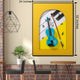 Elegant Violin Pop Art Shadow Box