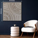 Ivory Horizons Modern Wall Art (40 x 40 Inches)