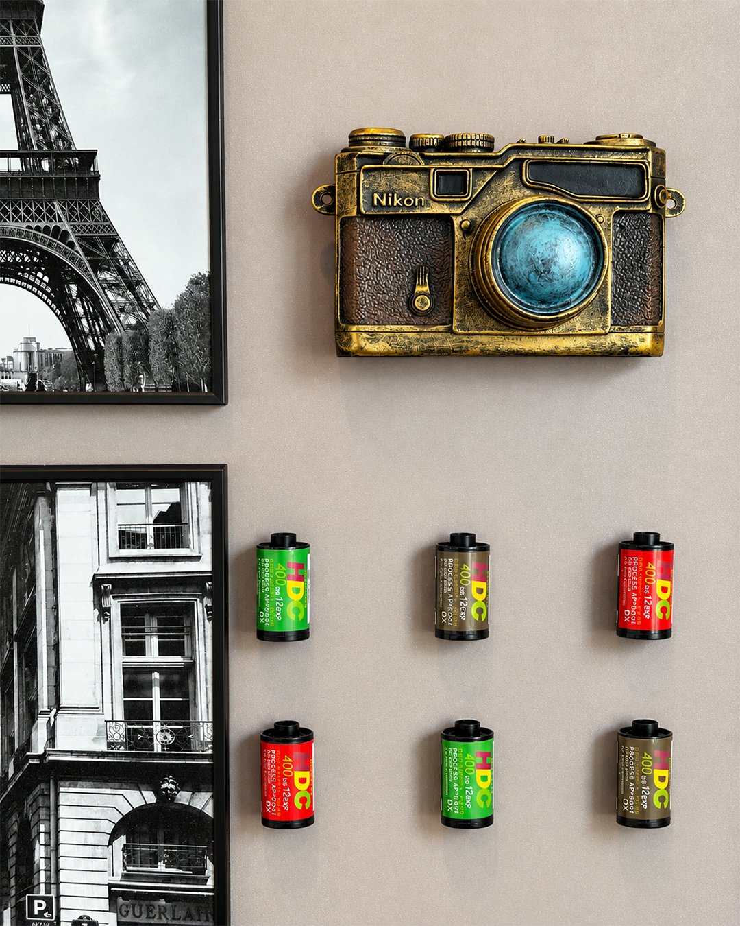 Captured Moments Pop Art Shadow Box & Wall Decoration Item