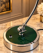 Oxford Dome Designer Desk Lamp & Item for Home Decoration - Green