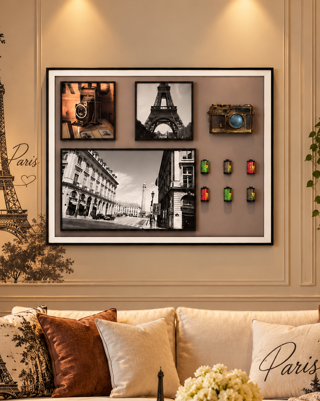 Captured Moments Pop Art Shadow Box & Wall Decoration Item