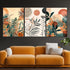 Solar Garden Symphony  Canvas Painting For Home
