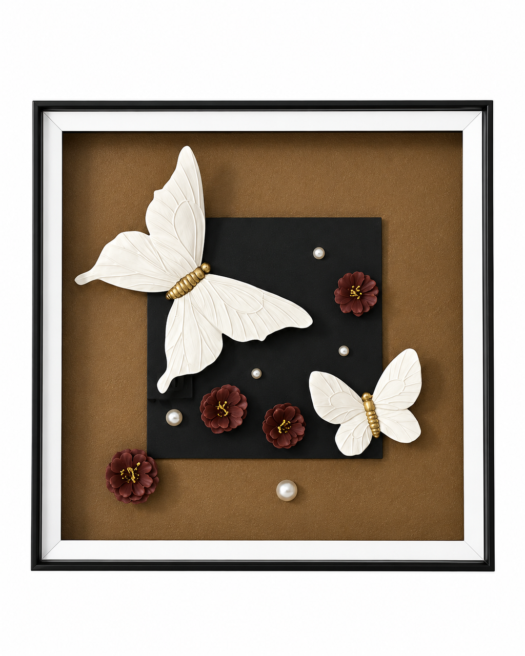 Butterfly Blossom Shadow Box and Wall decoration item