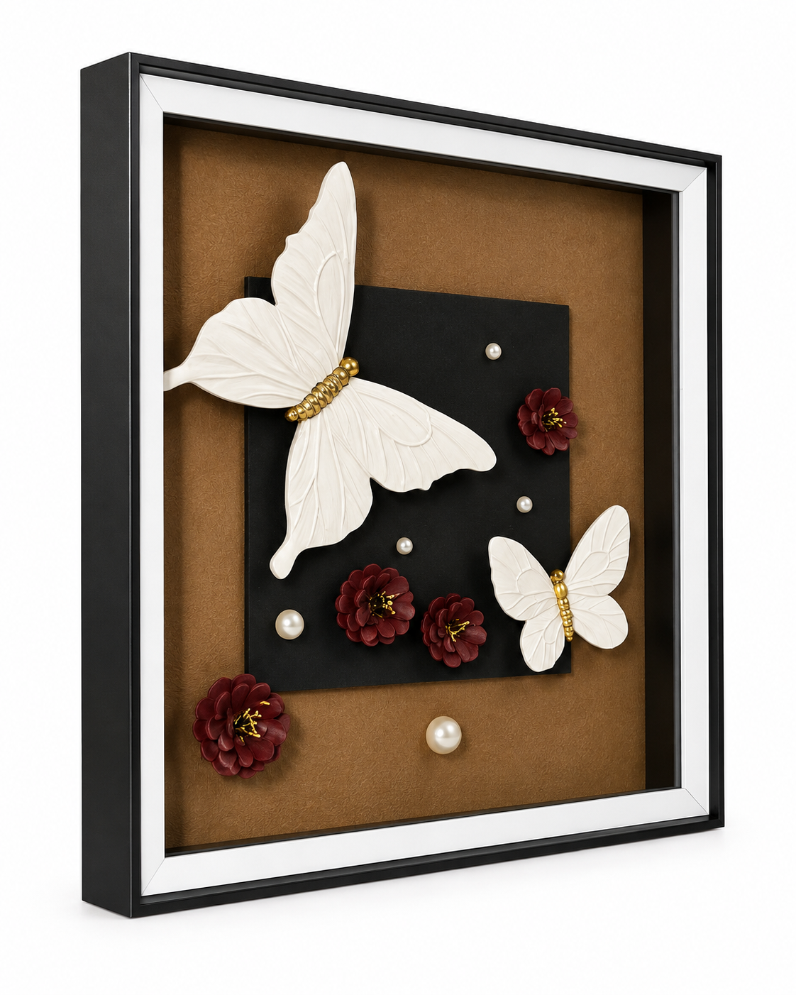 Butterfly Blossom Shadow Box and Wall decoration item