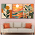 Sunkissed Foliage Symphony Canvas Painting For Home