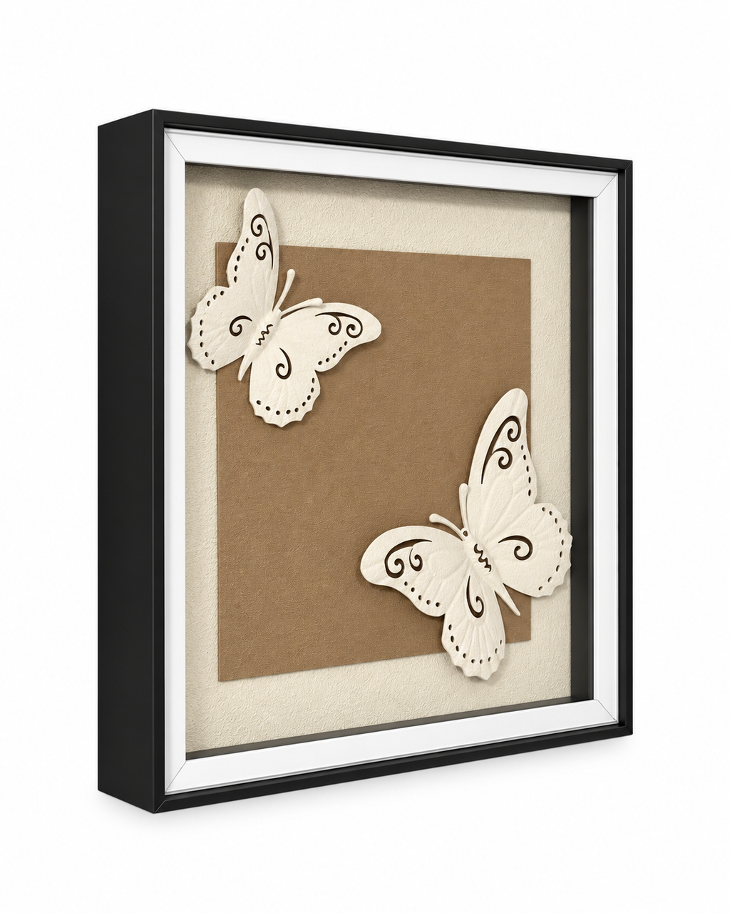 Butterfly Grace Shadow Box and Wall decoration item