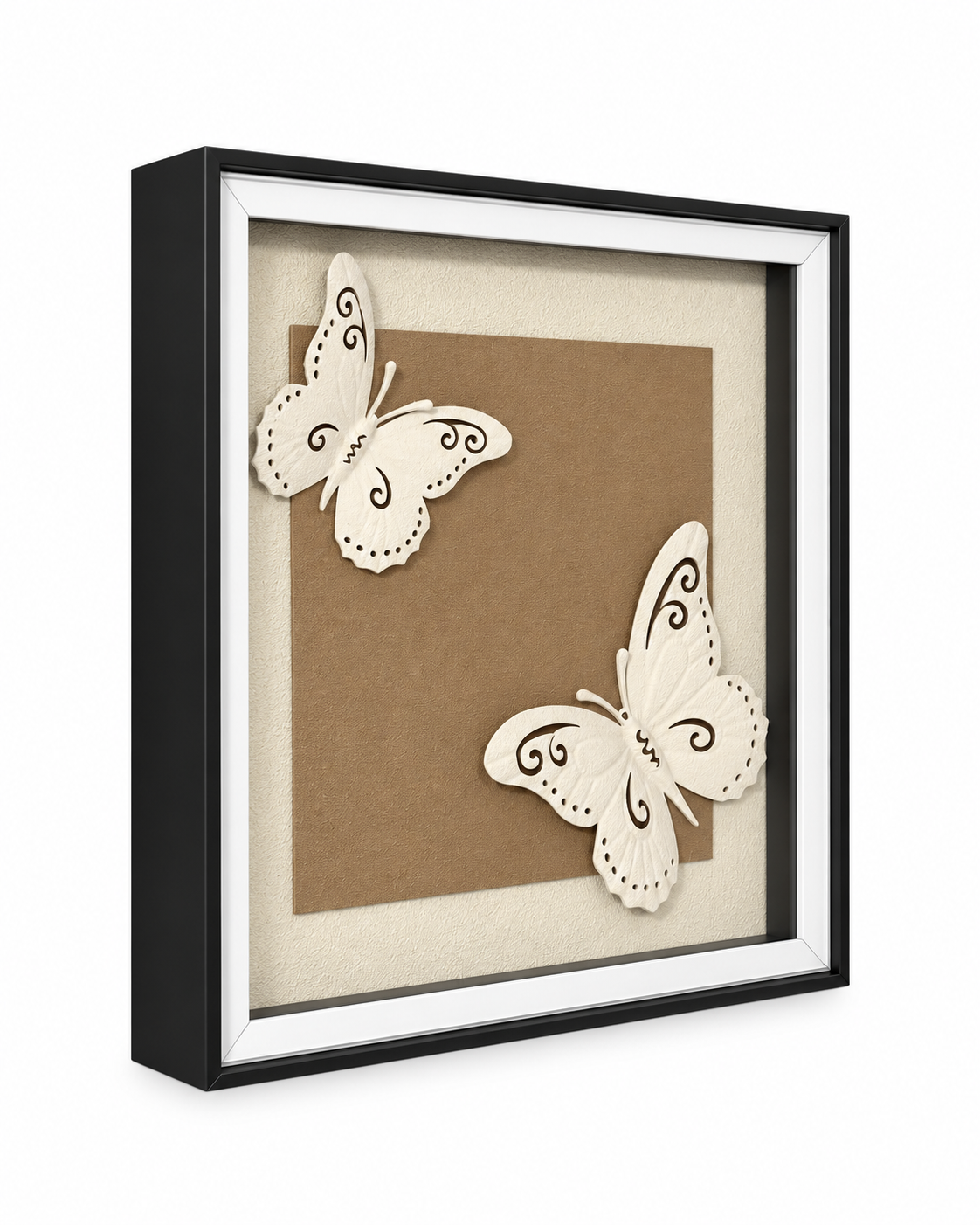 Butterfly Grace Shadow Box and Wall decoration item