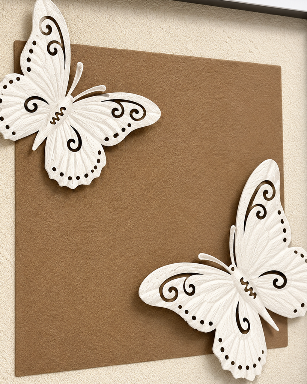 Butterfly Grace Shadow Box and Wall decoration item