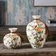 Blossoming Radiance Decorative Vase & Showpiece - Set of Three
