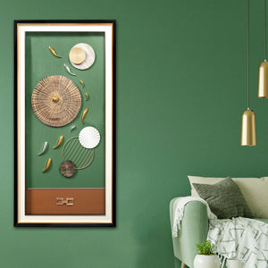 Zen Circlescape Shadow Box Wall Decoration Piece