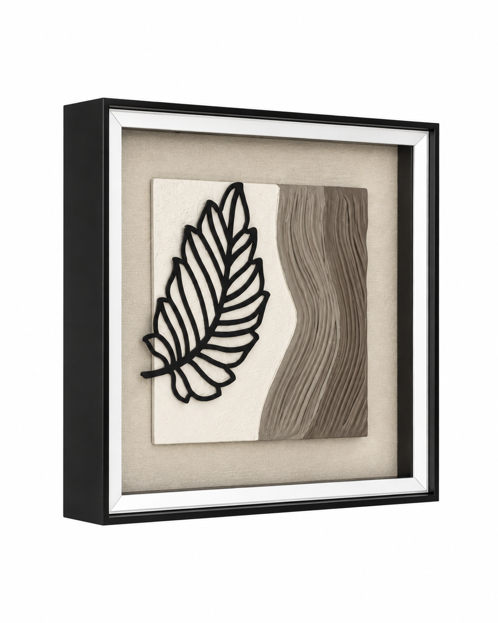 Waves of Nature Shadow Box for Wall Decoration & Wall Art