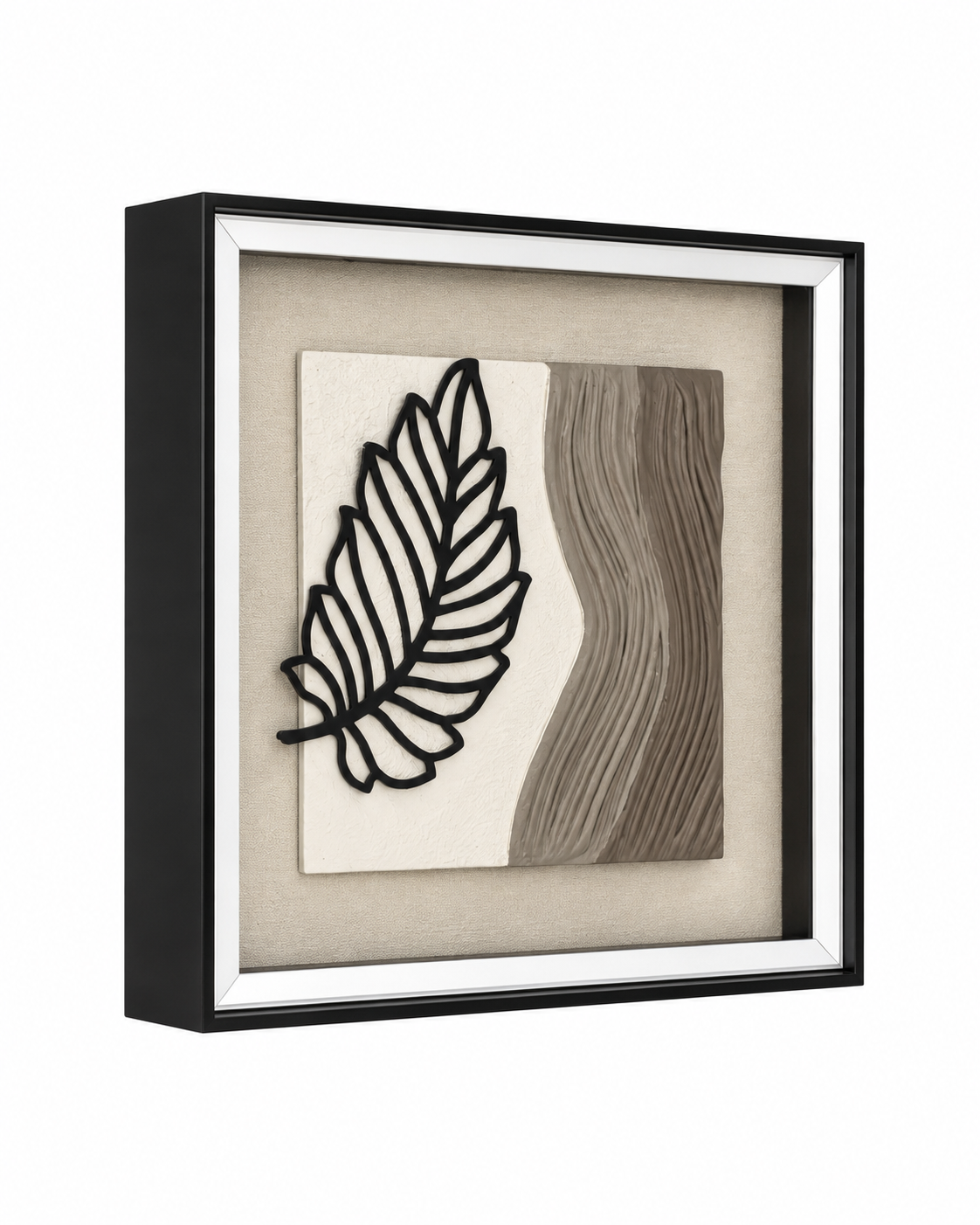 Waves of Nature Shadow Box for Wall Decoration & Wall Art