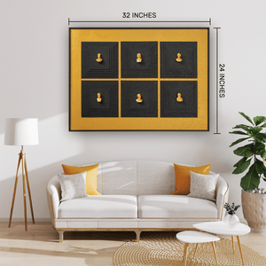 Gods of Glory Wall Decoration Shadow box