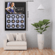 The Melody of Taylor Swift Wall Decoration Shadow box