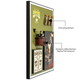 The Coffee Legacy Shadow Box Wall Decoration Piece