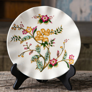 Blossoming Radiance Decorative Vase & Showpiece - Set of Three