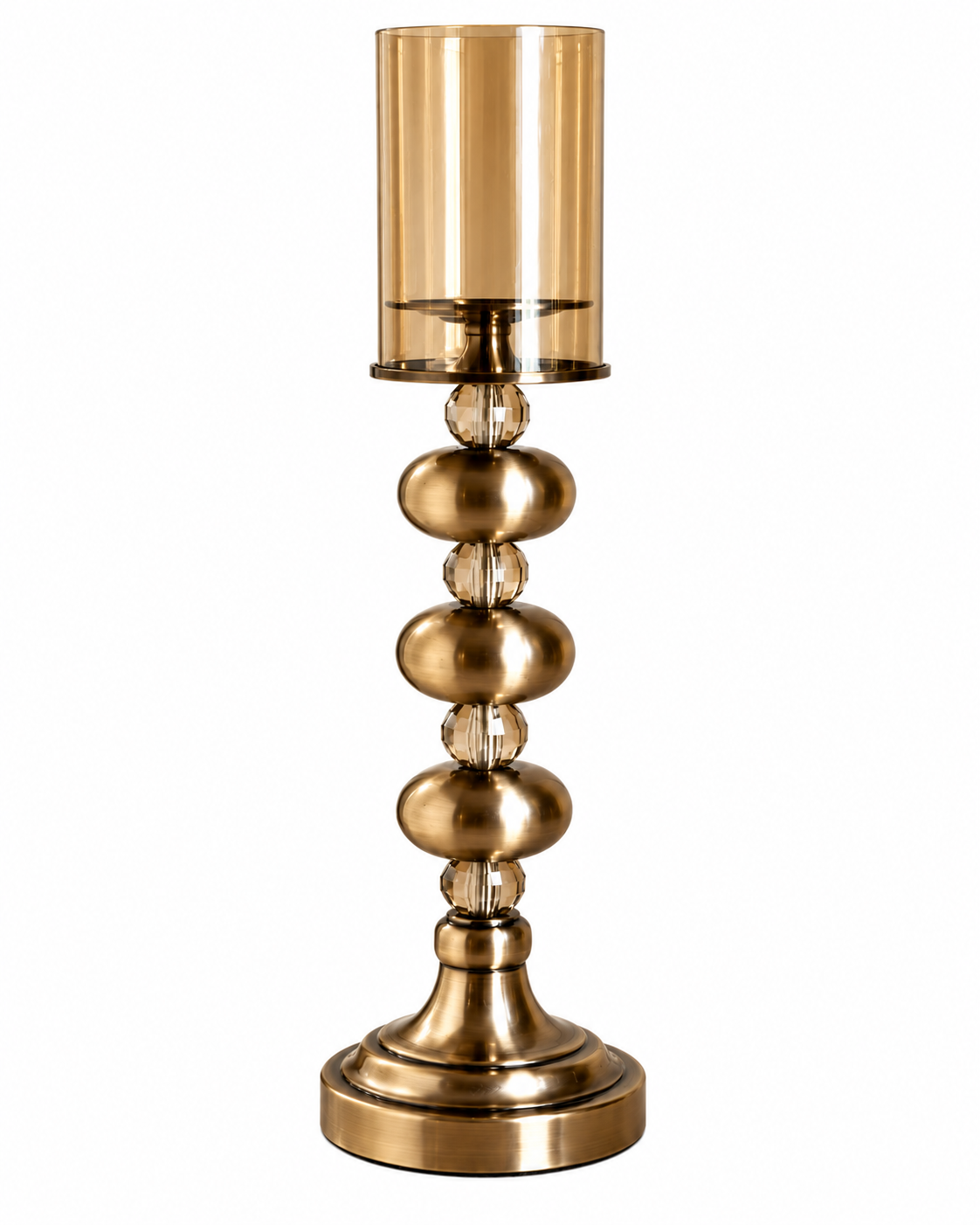 Royal Elegance Candle Stand For Home & Item for Home Decoration - Set of 2