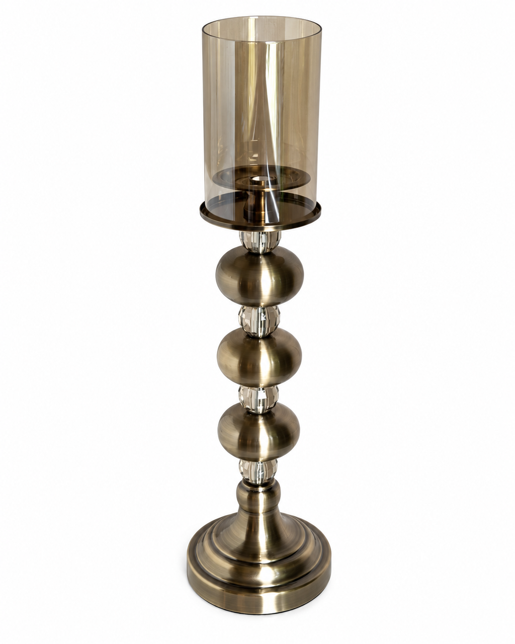 Royal Elegance Candle Stand For Home & Item for Home Decoration - Set of 2