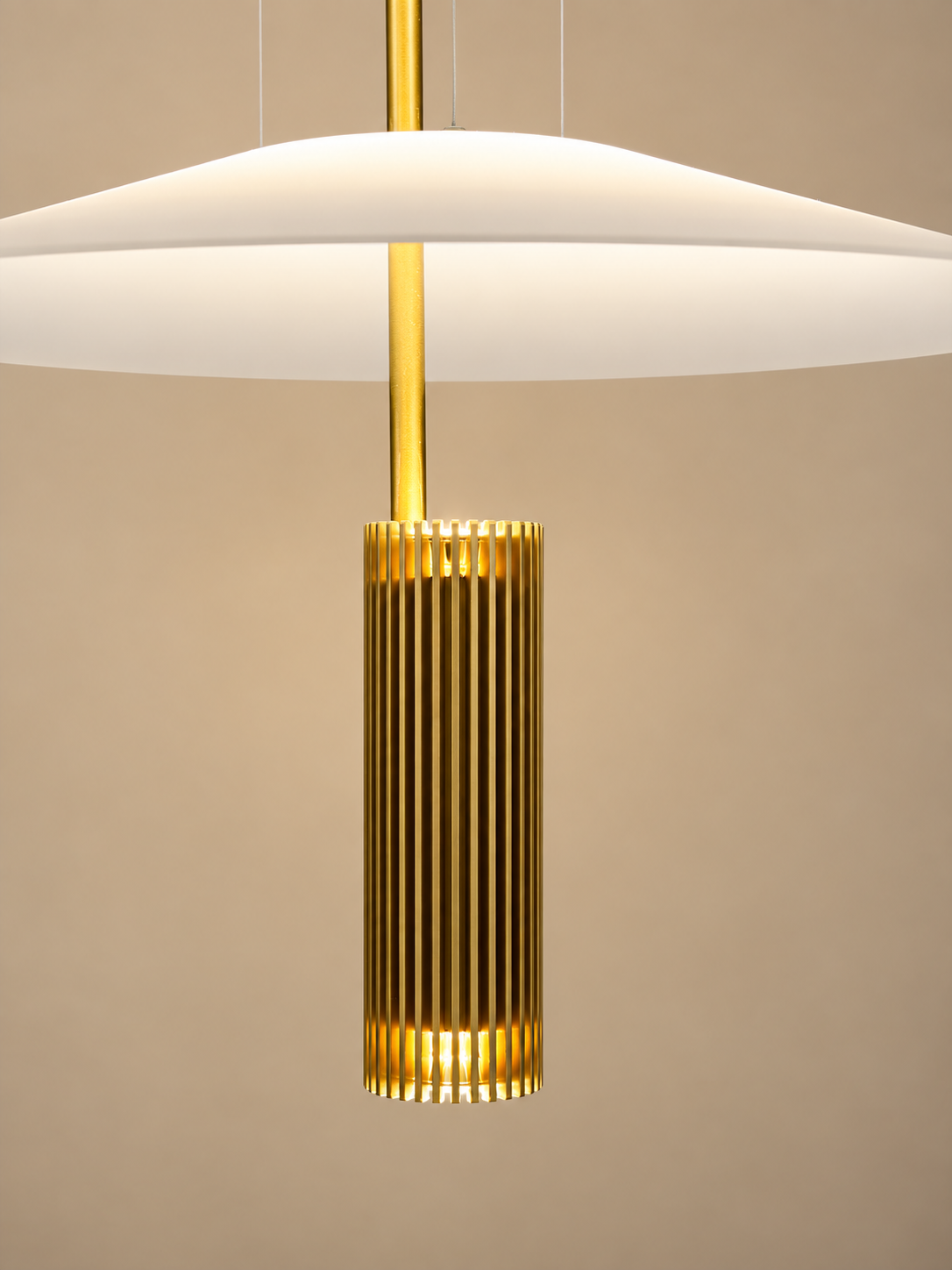 Lumivera Ceiling Light For Home & Home Decoration Item - Gold (Italian Designer Collection)