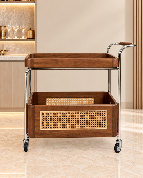 Artisan Serve Trolley for Home & Dining Area