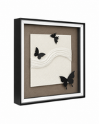 Flight of Butterflies & Butterfly Journey Shadow Box for Wall Decoration & Wall Art - Set of 2